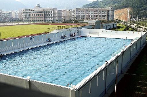 室外游泳池-工程业绩-林森建设集团